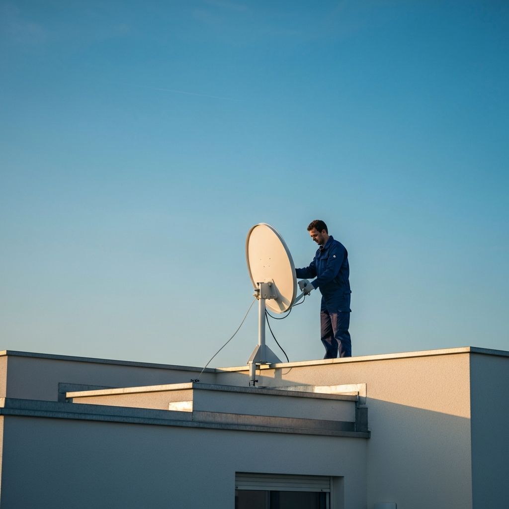 Uydu Çanak Kurulumu