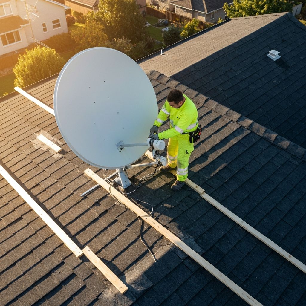 Uydu Çanak Kurulumu